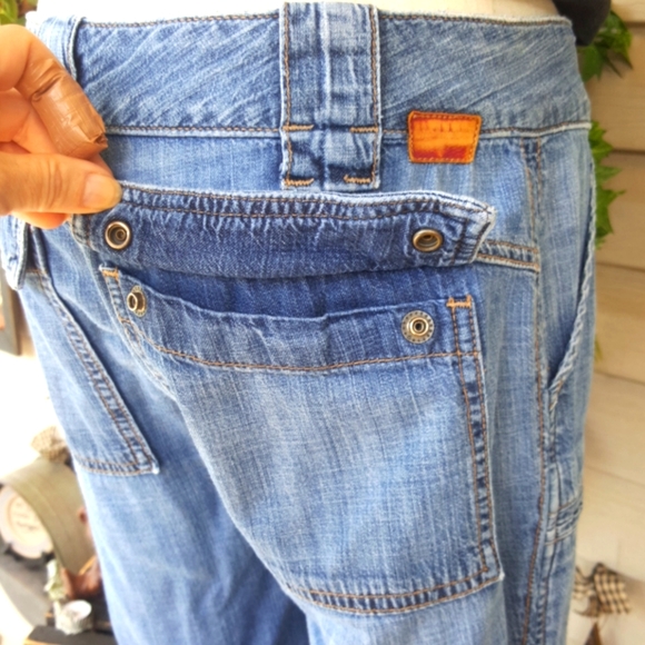 JOIE ♡ Sweet Cute 'n Sexy Faded Distressed Denim Skinny Coupe Cut Flare Jeans 27 - Picture 10 of 16